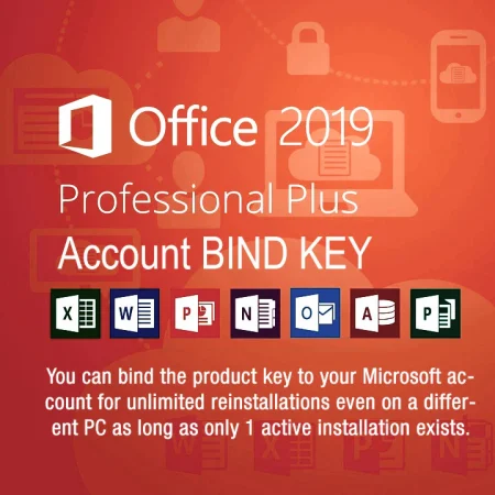 Microsoft Office Professional Plus 2019 Product Key BIND Retail CDKey ESD