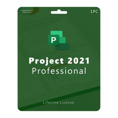 Microsoft Project 2021 Professional Product key RETAIL license